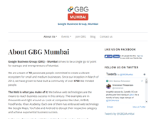 Tablet Screenshot of gbgmumbai.org